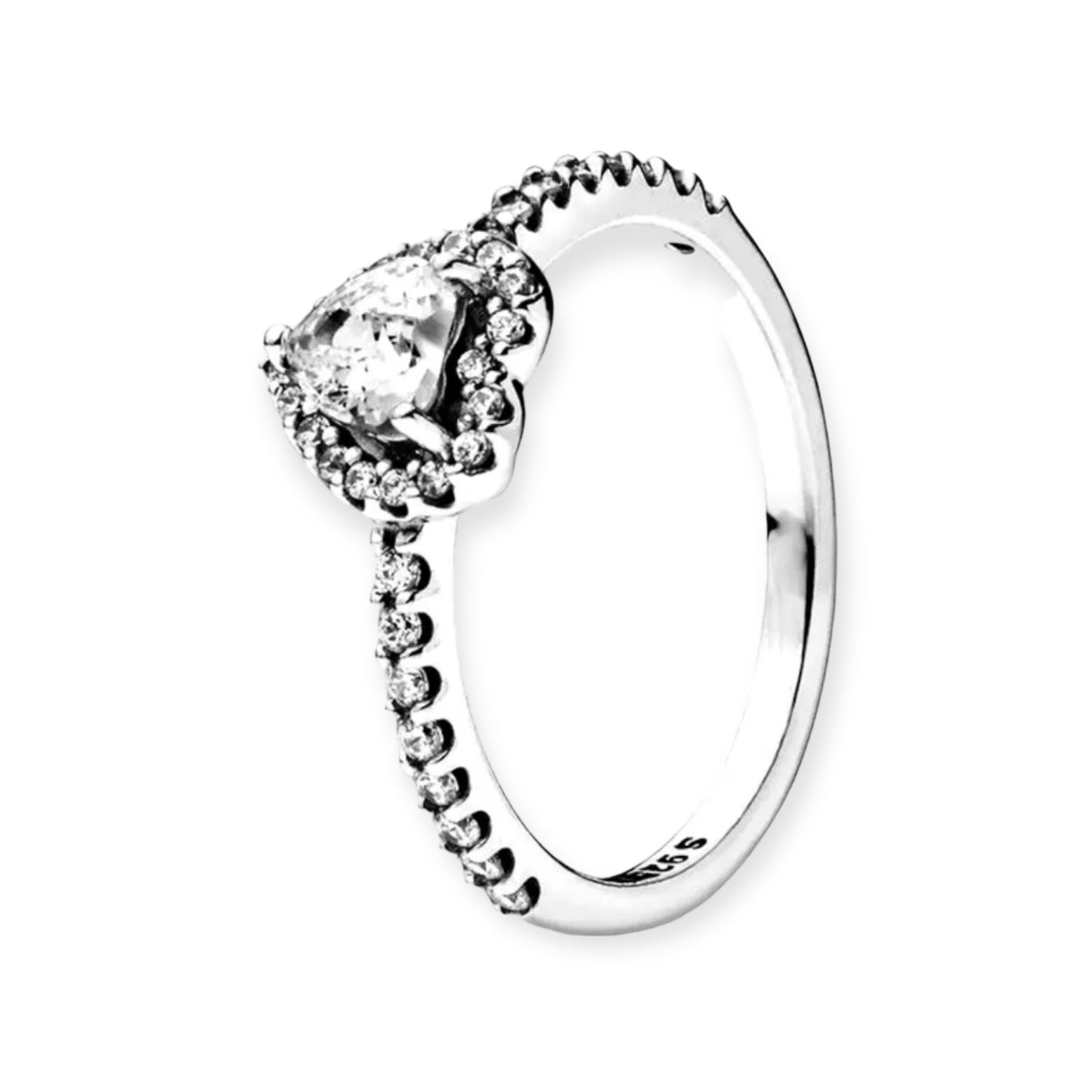 Sparkling Heart Ring